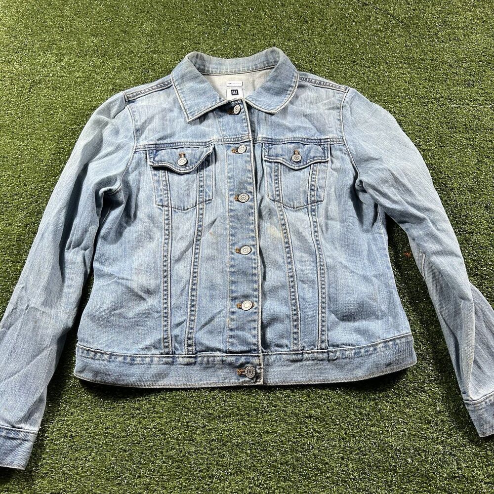 Gap 1969 Icon Stretch Denim Trucker Jacket L